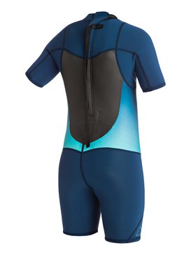 roxy, Syncro 2/2mm - Muta estiva con zip sulla schiena, BLUE PRINT (bsq0) Syncro 2/2mm - Back Zip Springsuit ERGW503001