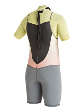 roxy, Syncro 2/2mm - Muta estiva con zip sulla schiena, CAMELLIA (mjw0) Syncro 2/2mm - Back Zip Springsuit ERGW503001