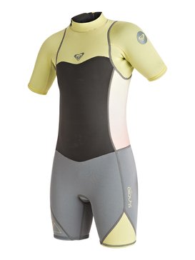 roxy, Syncro 2/2mm - Muta estiva con zip sulla schiena, CAMELLIA (mjw0) Syncro 2/2mm - Back Zip Springsuit ERGW503001
