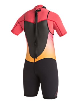 roxy, Syncro 2/2mm - Muta estiva con zip sulla schiena, PARADISE PINK (mlr0) Syncro 2/2mm - Back Zip Springsuit ERGW503001