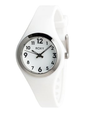 roxy, Alley S - Analoog horloge voor Meisjes 8-16, WHITE/ BLACK/ WHITE (xwkw) Alley S - Analogue Watch for Girls 8-16 ERGWA03000