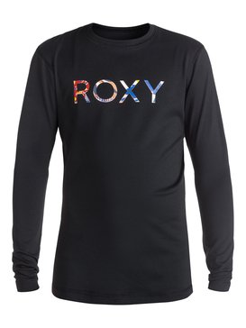 roxy, Palms Away - Rash vest a maniche lunghe, BLACK (kvd0) Palms Away - Long Sleeve Rash Vest ERGWR03005