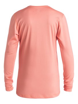 roxy, Palms Away - Rash vest a maniche lunghe, SUNKISSED CORAL (mge0) Palms Away - Long Sleeve Rash Vest ERGWR03005