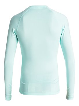 roxy, Гидрофутболка Whole Hearted с длинным рукавом для девочек, BEACH GLASS (gcz0) Whole Hearted - Long Sleeve UPF 50 Rash Vest ERGWR03007