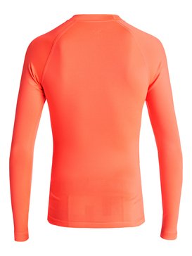 roxy, Гидрофутболка Whole Hearted с длинным рукавом для девочек, NEON GRAPEFRUIT (nkn0) Whole Hearted - Long Sleeve UPF 50 Rash Vest ERGWR03007