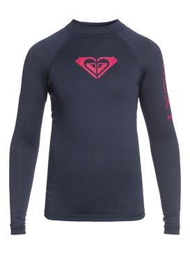 roxy, Whole Hearted - Rash Vest UPF 50 a maniche lunghe, DRESS BLUES (btk0) Whole Hearted - Long Sleeve UPF 50 Rash Vest ERGWR03081
