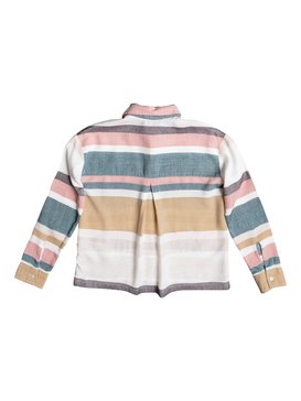 roxy, Unexpected Beauty - Chemise à manches longues, MARSHMALLOW BLANKET STRIPE (wbt3) Unexpected Beauty - Long Sleeve Shirt ERGWT03021