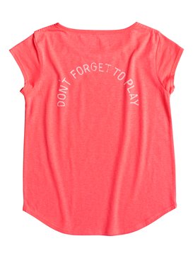 roxy, Топ с укороченным рукавом Shadow Circus Play, NEON GRAPEFRUIT (nkn0) Shadow Circus Play - Cap Sleeve Top ERGZT03189