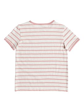 roxy, Telling Stories - T-Shirt, ROSE TAN HEATHER NAUTIC STRIPE (mhb4) Telling Stories - T-Shirt ERGZT03263