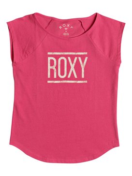 roxy, Heaven's A Heartbreak - Maglietta con maniche ad aletta, ROUGE RED (mlj0) Heaven's A Heartbreak - Cap Sleeve T-Shirt ERGZT03267
