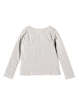 roxy, Say Something - T-shirt manches longues pour Fille 8-16 ans, HERITAGE HEATHER (sgrh) Say Something - Long Sleeve Top for Girls 8-16 ERGZT03331