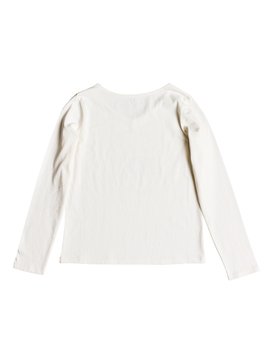 roxy, Say Something - T-shirt manches longues pour Fille 8-16 ans, MARSHMALLOW (wbt0) Say Something - Long Sleeve Top for Girls 8-16 ERGZT03332