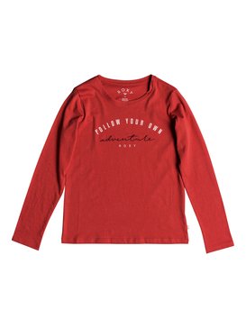 roxy, Gradual Awakening - Long Sleeve T-Shirt, MINERAL RED (mmz0) Gradual Awakening - Long Sleeve T-Shirt ERGZT03343