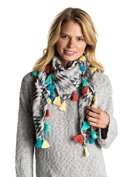 roxy, Шарф-платок Multi And Co, REGATA SOARING EYES (bla6) Multi And Co - Square Scarf ERJAA03230