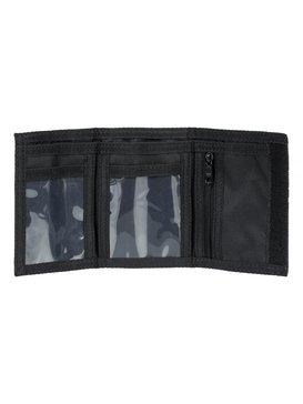 roxy, Small Beach - Portefeuille 3 volets pour Femme, CHARCOAL HEATHER SURF LETTERIN (kpg6) Small Beach - Tri-Fold Wallet for Women ERJAA03387