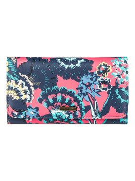 roxy, My Long Eyes - Portefeuille 3 volets pour Femme, ROUGE RED MAHNA MAHNA (mlj5) My Long Eyes - Tri-Fold Wallet for Women ERJAA03389
