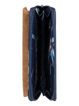 roxy, Carribean - Portefeuille zippé pour Femme, DRESS BLUE ISLE (xbgr) Carribean - Zip Wallet for Women ERJAA03392