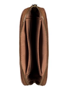 roxy, Really Happy - Portemonnaie mit Reißverschluss rundherum für Frauen, CAMEL (nlf0) Really Happy - Zip-Around Wallet for Women ERJAA03479