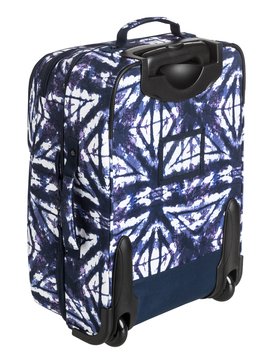 roxy, Чемодан на колесах Wheelie 35L, DRESS BLUES GEOMETRIC FEELING (btk6) Wheelie - Wheeled Cabin Suitcase ERJBL03114