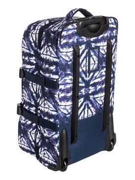 roxy, Большой чемодан на колесах In The Clouds 85L, DRESS BLUES GEOMETRIC FEELING (btk6) In The Clouds - Large Wheeled Suitcase ERJBL03116