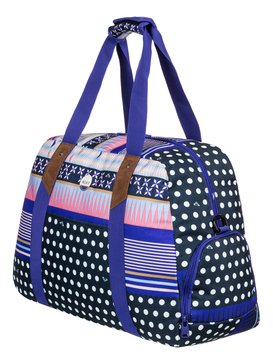 roxy, Sugar It Up - Sac de sport, DRESS BLUES WINTERY GEO (btk1) Sugar It Up - Medium Sports Duffle Bag ERJBP03557