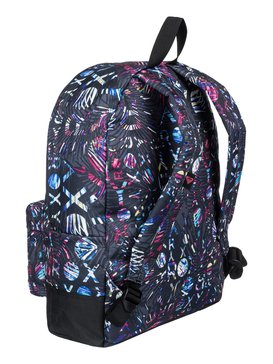 roxy, Рюкзак Sugar 16L, CHARCOAL HEATHER SURF LETTERIN (kpg6) Sugar - Small Backpack ERJBP03637