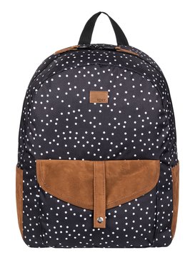 roxy, Carribean 18L - Mittelgroßer Rucksack, TRUE BLACK DOTS FOR DAYS (kvj8) Carribean 18L - Medium Backpack ERJBP03734