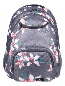 roxy, Shadow Swell 24L - Mittelgroßer Rucksack, CHARCOAL HEATHER FLOWER FIELD (kpg6) Shadow Swell 24L - Medium Backpack ERJBP03736