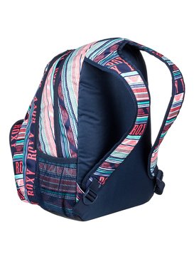 roxy, Shadow Swell 24 L Medium Backpack, BRIGHT WHITE AX BOHEME BORDER (xwbg) Shadow Swell 24L - Medium Backpack ERJBP03736