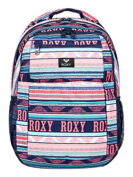 roxy, Here You Are 23.5L - Mittelgroßer Rucksack, BRIGHT WHITE AX BOHEME BORDER (xwbg) Here You Are 23.5L - Medium Backpack ERJBP03745