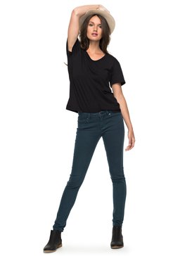 roxy, Suntrippers Colors - Jean skinny, REFLECTING POND (byf0) Suntrippers Colors - Skinny Fit Jeans ERJDP03158