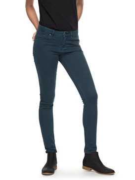 roxy, Suntrippers Colors - Jean skinny, REFLECTING POND (byf0) Suntrippers Colors - Skinny Fit Jeans ERJDP03158