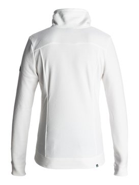 roxy, Толстовка на молнии Drifted, BRIGHT WHITE (wbb0) Drifted - Polartec® Half-Zip Mid Layer for Women ERJFT03558