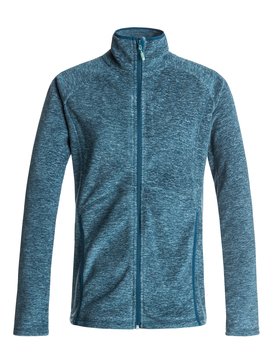 roxy, Harmony - Deuxième couche zippée, INK BLUE (bsf0) Harmony - Zip-Up Mid Layer ERJFT03561