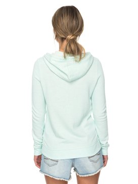 roxy, Trippin - Sudadera con Capucha y Cremallera para Mujer, BLUE LIGHT HEATHER (bekh) Trippin - Zip-Up Hoodie for Women ERJFT03596