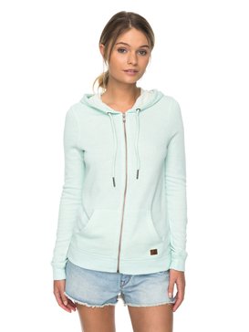 roxy, Trippin - Sudadera con Capucha y Cremallera para Mujer, BLUE LIGHT HEATHER (bekh) Trippin - Zip-Up Hoodie for Women ERJFT03596