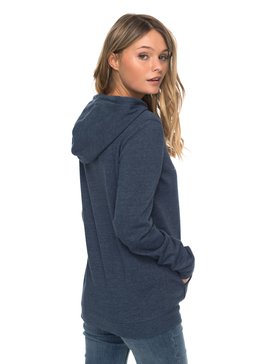 roxy, Толстовка на молнии Full Of Joy, DRESS BLUES HEATHER (btkh) Full Of Joy - Zip-Up Hoodie for Women ERJFT03695