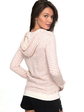 roxy, Толстовка на молнии Trippin Stripe, TANDOORI SPICE JUST SIMPLE STR (npq3) Trippin Stripe - Zip-Up Hoodie for Women ERJFT03703