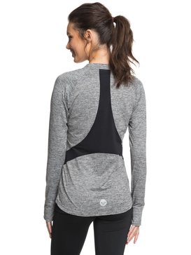 roxy, Purple Sky - Veste de sport technique pour Femme, CHARCOAL HEATHER (kpgh) Purple Sky - Technical Vest Top for Women ERJFT03715