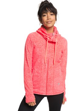 roxy, Electric Feeling - Sudadera con capucha y cremallera para Mujer, ODALISCA (rlg0) Electric Feeling - Zip-Up Hoodie for Women ERJFT03790