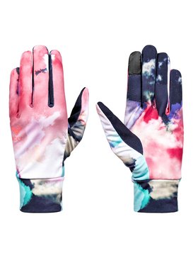 roxy, Liner - Sous-gants Polartec®, NEON GRAPEFRUIT_CLOUD NINE (nkn6) Liner - Polartec® Liner Gloves ERJHN03059