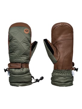 roxy, Victoria - Snowboard- / Ski-Fäustlinge für Frauen, DUST IVY (gqm0) Victoria - Snowboard/Ski Mittens for Women ERJHN03067