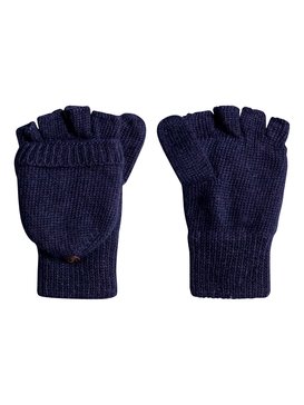 roxy, Сноубордические перчатки-варежки Torah Bright, PEACOAT (btn0) Torah Bright - Convertible Knitted Gloves/Mittens ERJHN03079