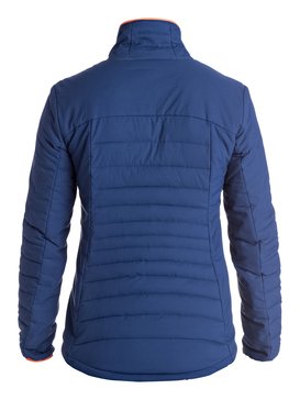 roxy, Куртка женская Highlight Stretch, BLUE PRINT (bsq0) Highlight Stretch - Insulator Jacket ERJJK03118