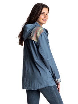 roxy, Куртка с вышивкой Sultanis, CAPTAINS BLUE (bme0) Sultanis - Embroidered Cotton Jacket ERJJK03170