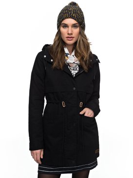 roxy, Sea Dance - Parka déperlante pour Femme, ANTHRACITE (kvj0) Sea Dance - Water Repellent Parka for Women ERJJK03199