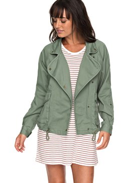 roxy, Perfect Spot - Veste militaire pour Femme, OLIVE (glw0) Perfect Spot - Military Jacket for Women ERJJK03225