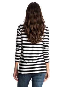 roxy, Футболка с длинным рукавом Zarauz Beat Stripes, STEPHANIES STRIPE COMBO ANTHRA (kvj0) Zarauz Beat Stripes - Long Sleeve T-shirt ERJKT03195