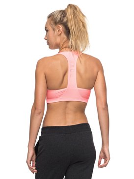 roxy, Спортивный топ Outta Time Bra, LADY PINK (mcz0) Outta Time Bra - Sports Bra for Women ERJKT03301