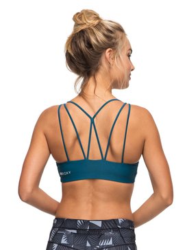 roxy, Спортивный топ Tassana Yoga, BLUE CORAL (brs0) Tassana Yoga - Sports Bra for Women ERJKT03307